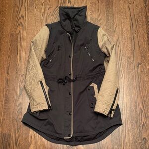 🎈🎈SAM EDELMAN Black and Tan Utility Jacket